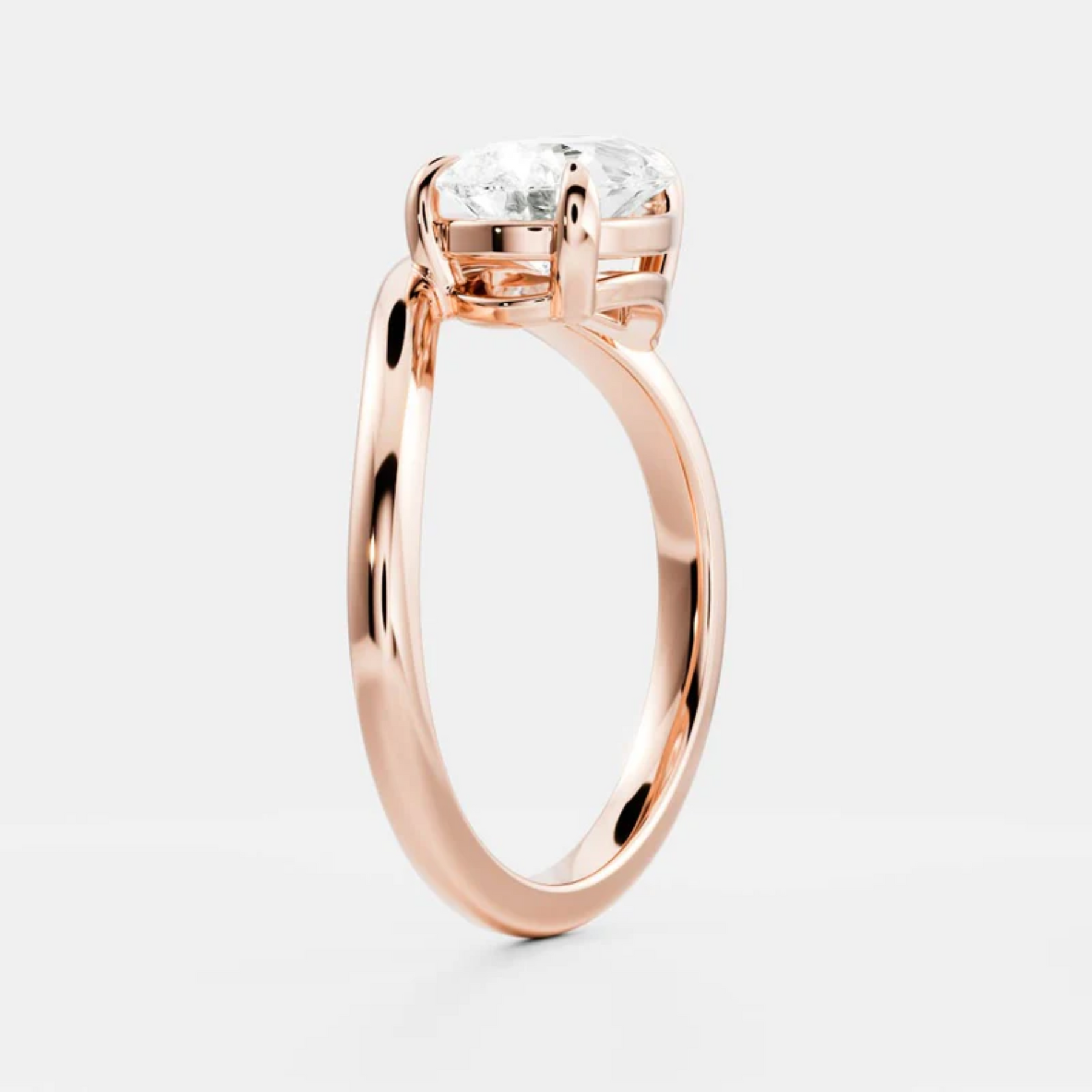 1.50 Carat Pear Cut East West Engagement Ring - Evara Jewelry LLC