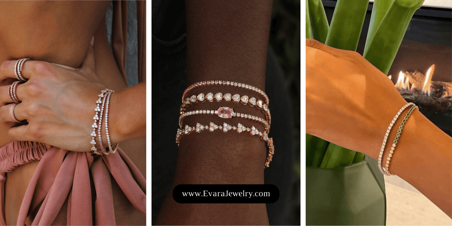 The Complete Guide to Choosing a Diamond Tennis Bracelet - Evara Jewelry LLC