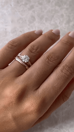 1.25 Carat Round Cut Diamond Engagement Ring - Evara Jewelry LLC