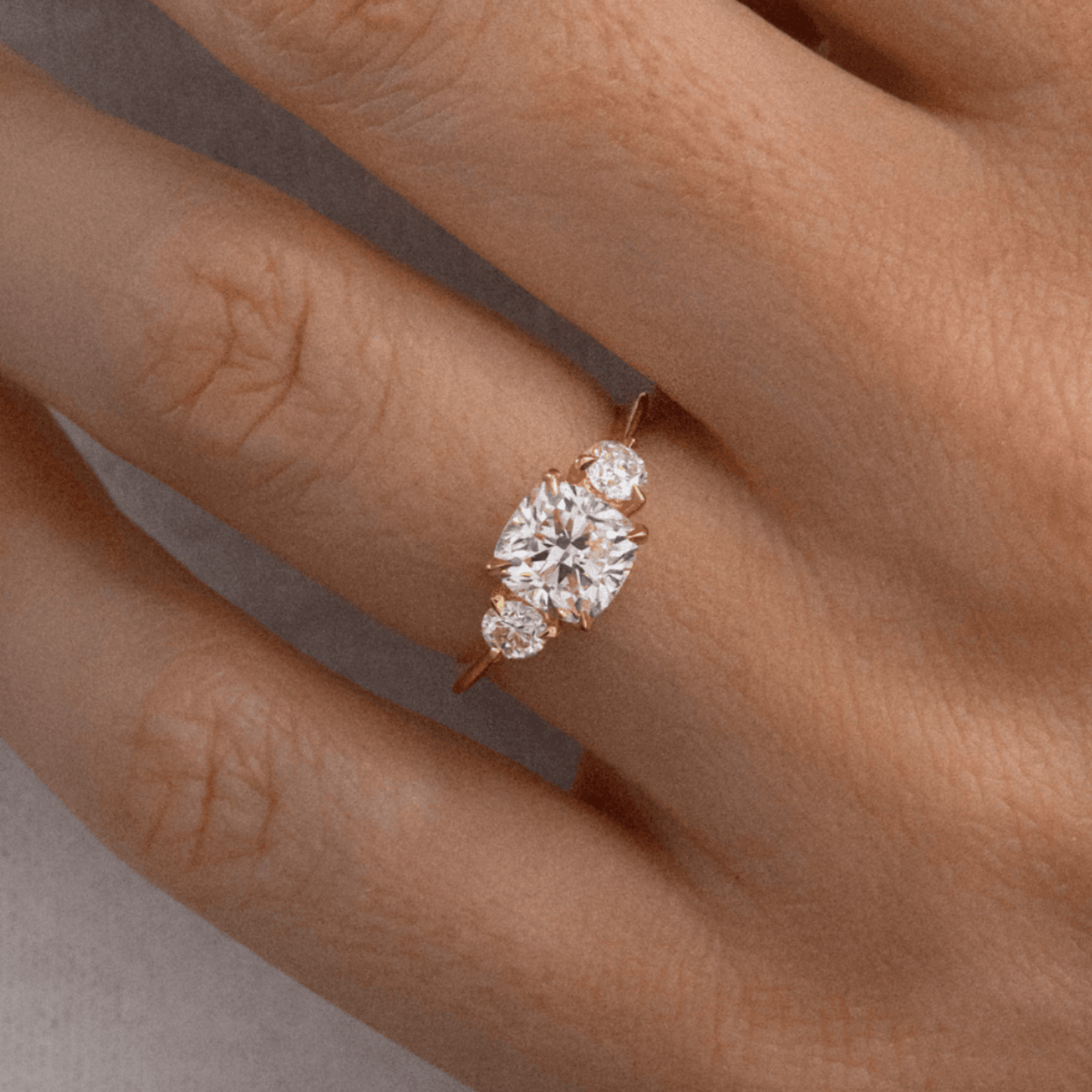 1.50 Carat Cushion Cut Diamond Engagement Ring - Evara Jewelry LLC