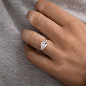 1.50 Carat Cushion Cut Diamond Engagement Ring - Evara Jewelry LLC