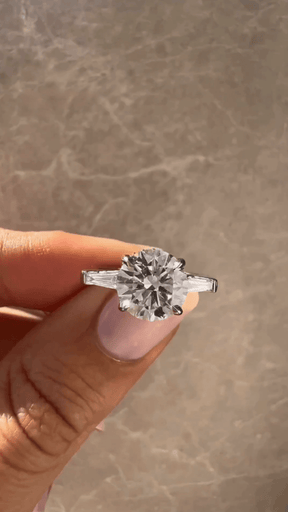 1.50 Carat Round Cut Diamond Engagement Ring - Evara Jewelry LLC