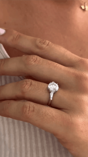 1.50 Carat Round Cut Diamond Engagement Ring - Evara Jewelry LLC