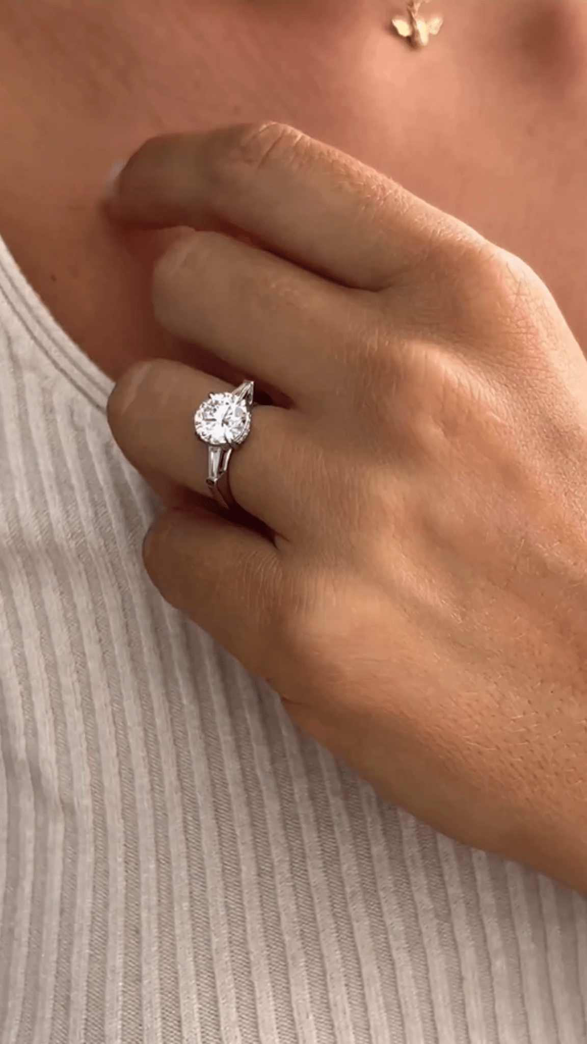 1.50 Carat Round Cut Diamond Engagement Ring - Evara Jewelry LLC