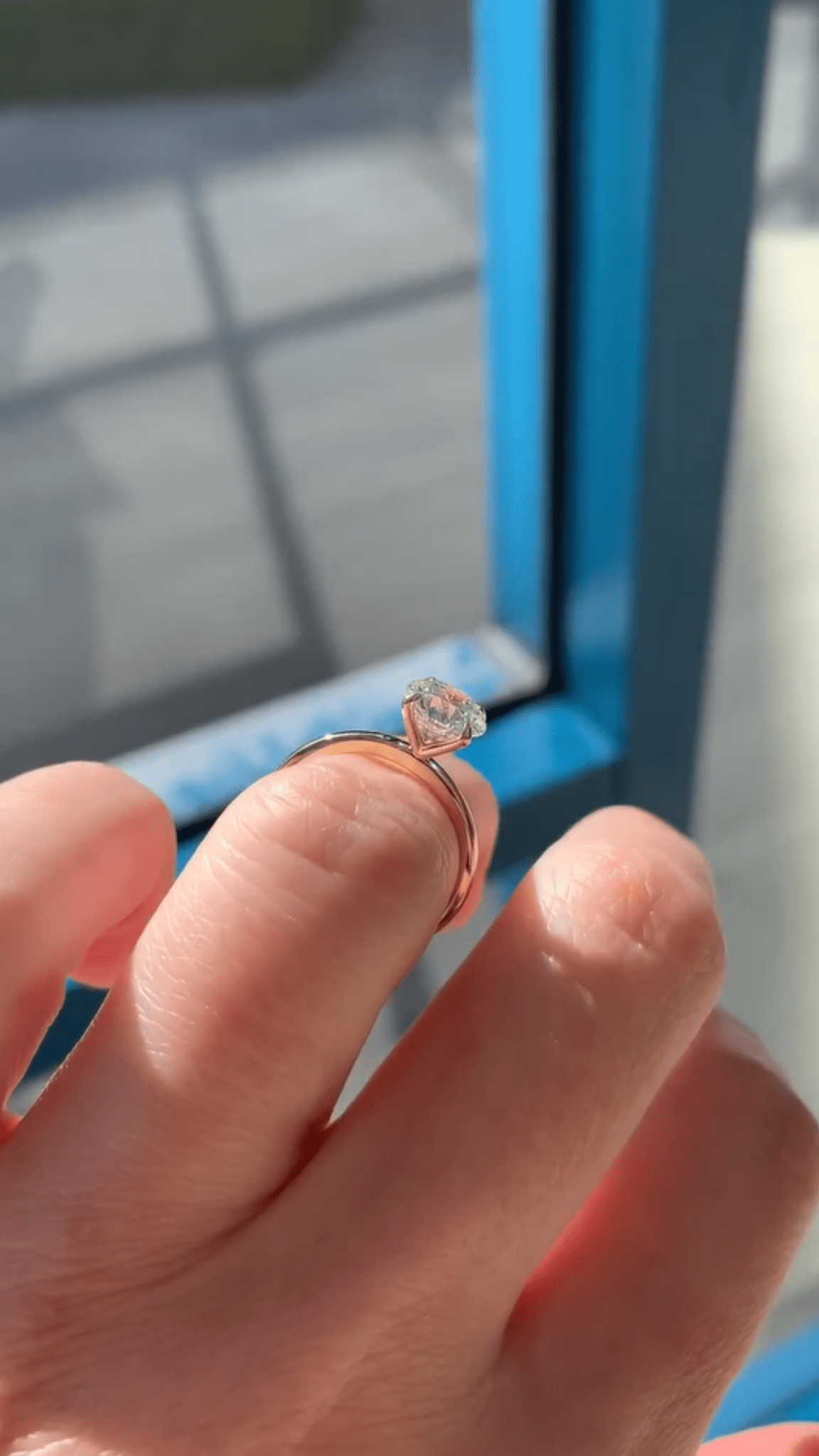 1.50 Carat Round Cut Hidden Halo Minimalist Engagement Ring - Evara Jewelry LLC