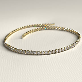 1.72 Carat 14K Gold Dainty Diamond Tennis Bracelet - Evara Jewelry LLC
