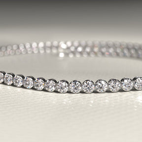 1.72 Carat 14K Gold Dainty Diamond Tennis Bracelet - Evara Jewelry LLC