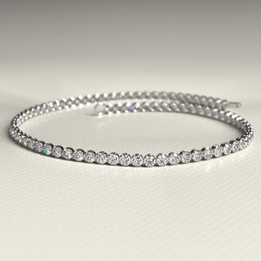 1.72 Carat 14K Gold Dainty Diamond Tennis Bracelet - Evara Jewelry LLC