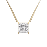 2.00 Carat Princess Cut Diamond Pendant Necklace for Women - Evara Jewelry LLC