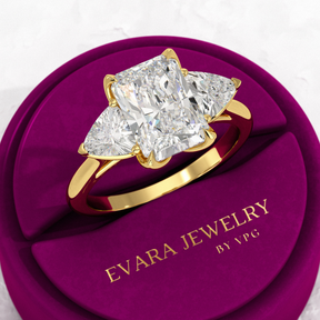 3.00 Carat Radiant Cut Diamond Engagement Ring