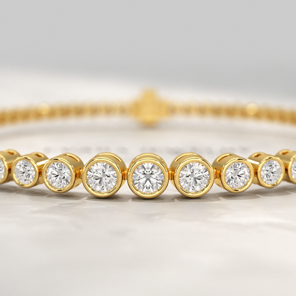 3 Carat Graduating Diamond Tennis Bracelet with Lab Grown Diamonds