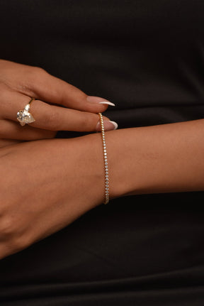 3 Carat Diamond Tennis Bracelet in 14K/18K Gold - Evara Jewelry LLC