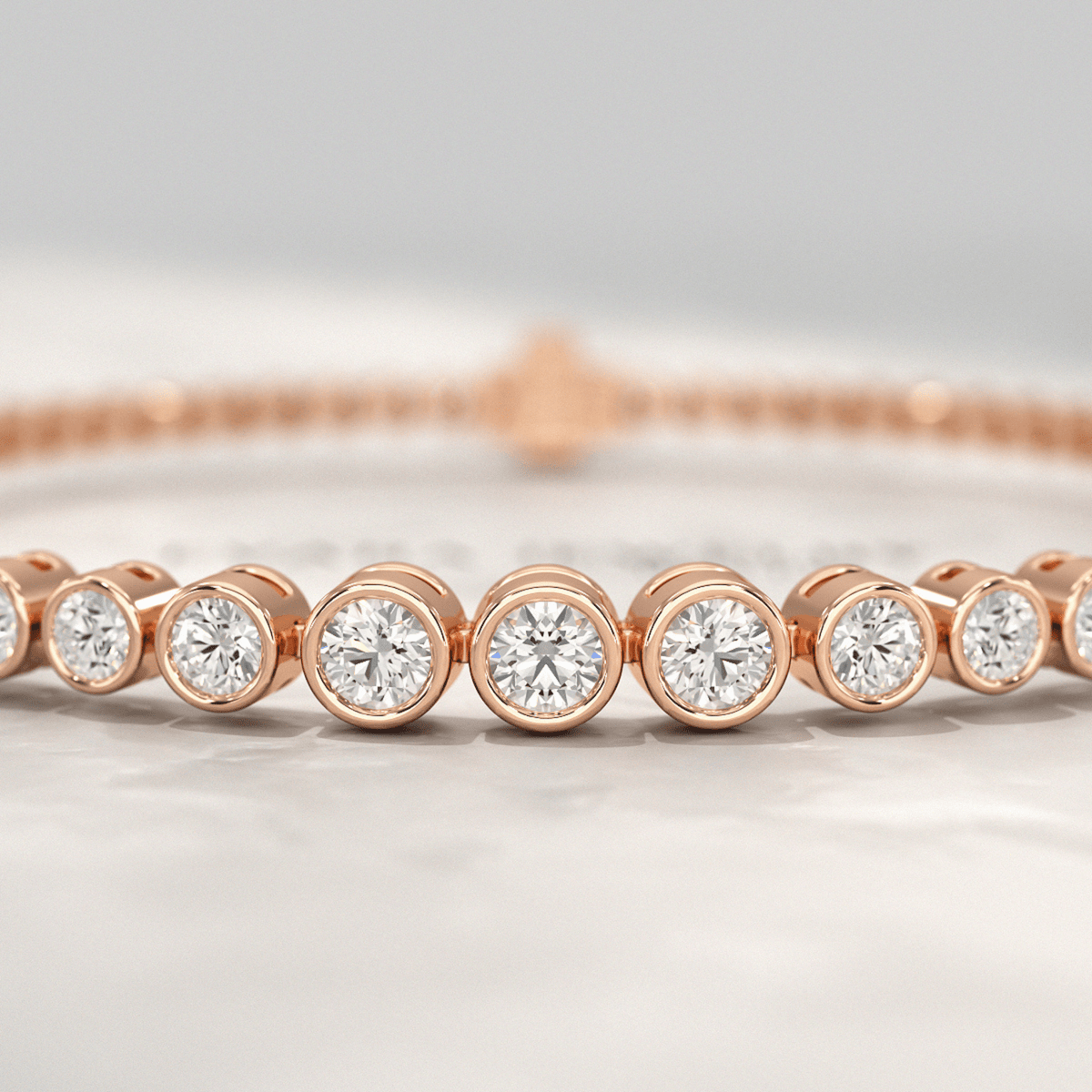 3 Carat Graduating Diamond Tennis Bracelet with Lab Grown Diamonds - Evara Jewelry LLC