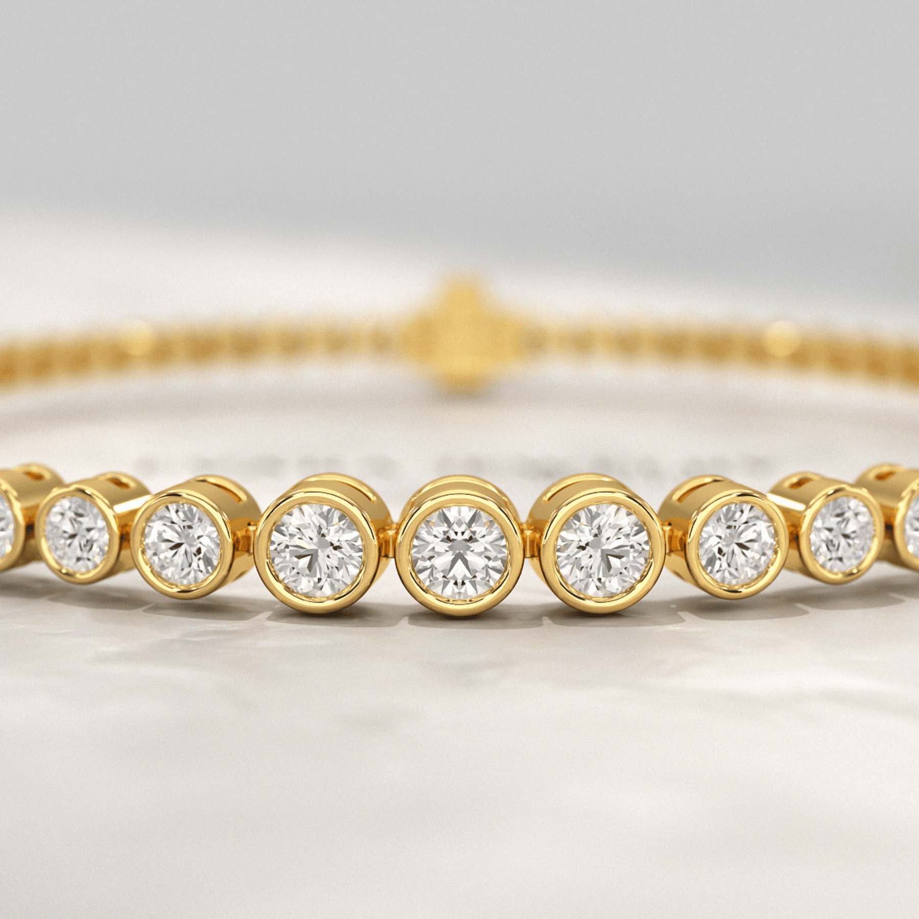 3 Carat Graduating Diamond Tennis Bracelet with Lab Grown Diamonds - Evara Jewelry LLC