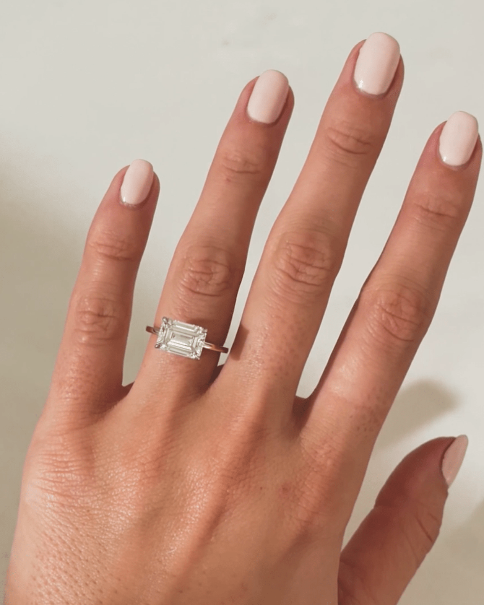 3.00 Carat Emerald Cut East West Diamond Proposal Ring - Evara Jewelry LLC