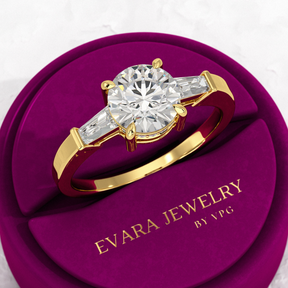 1.50 Carat Round Cut Diamond Engagement Ring