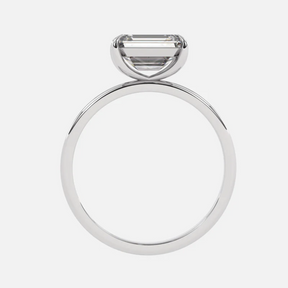 1.50 Carat East West Emerald Cut Wedding Ring