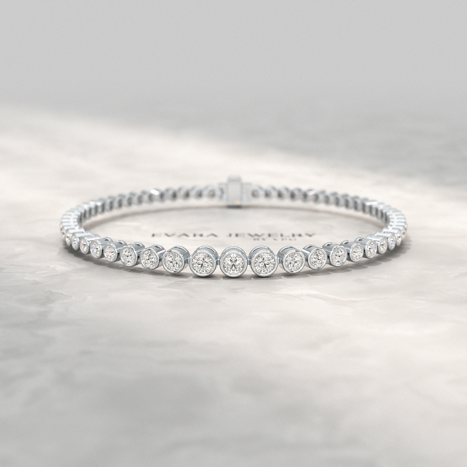 3 Carat Graduating Diamond Tennis Bracelet with Lab Grown Diamonds