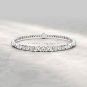 3 Carat Graduating Diamond Tennis Bracelet with Lab Grown Diamonds