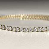 3 Carat Diamond Tennis Bracelet in 14K/18K Gold