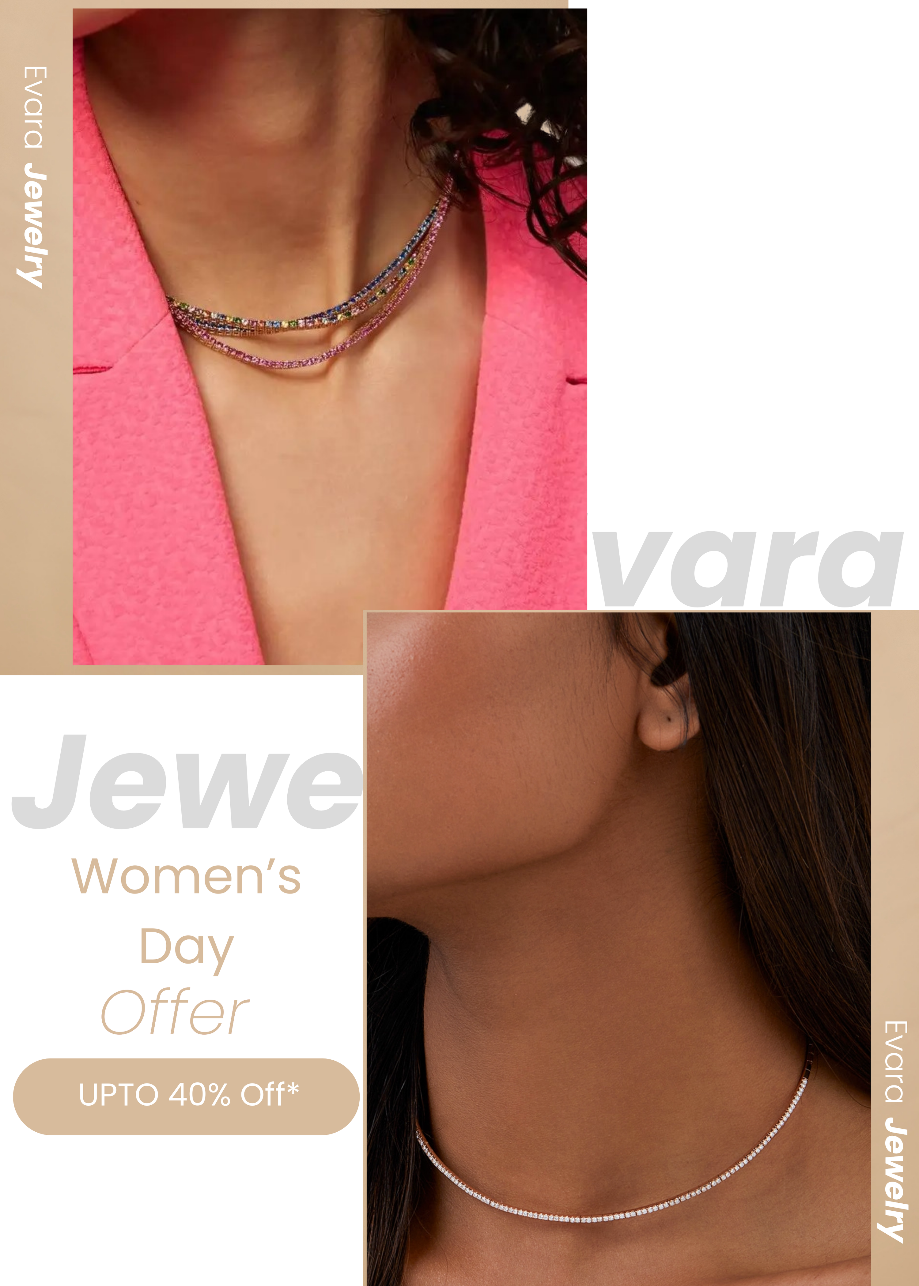 Womens Day Necklace Evara Jewelry