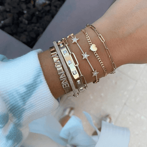 Diamond Baguette Cuff Bangle Bracelet - Evara Jewelry LLC