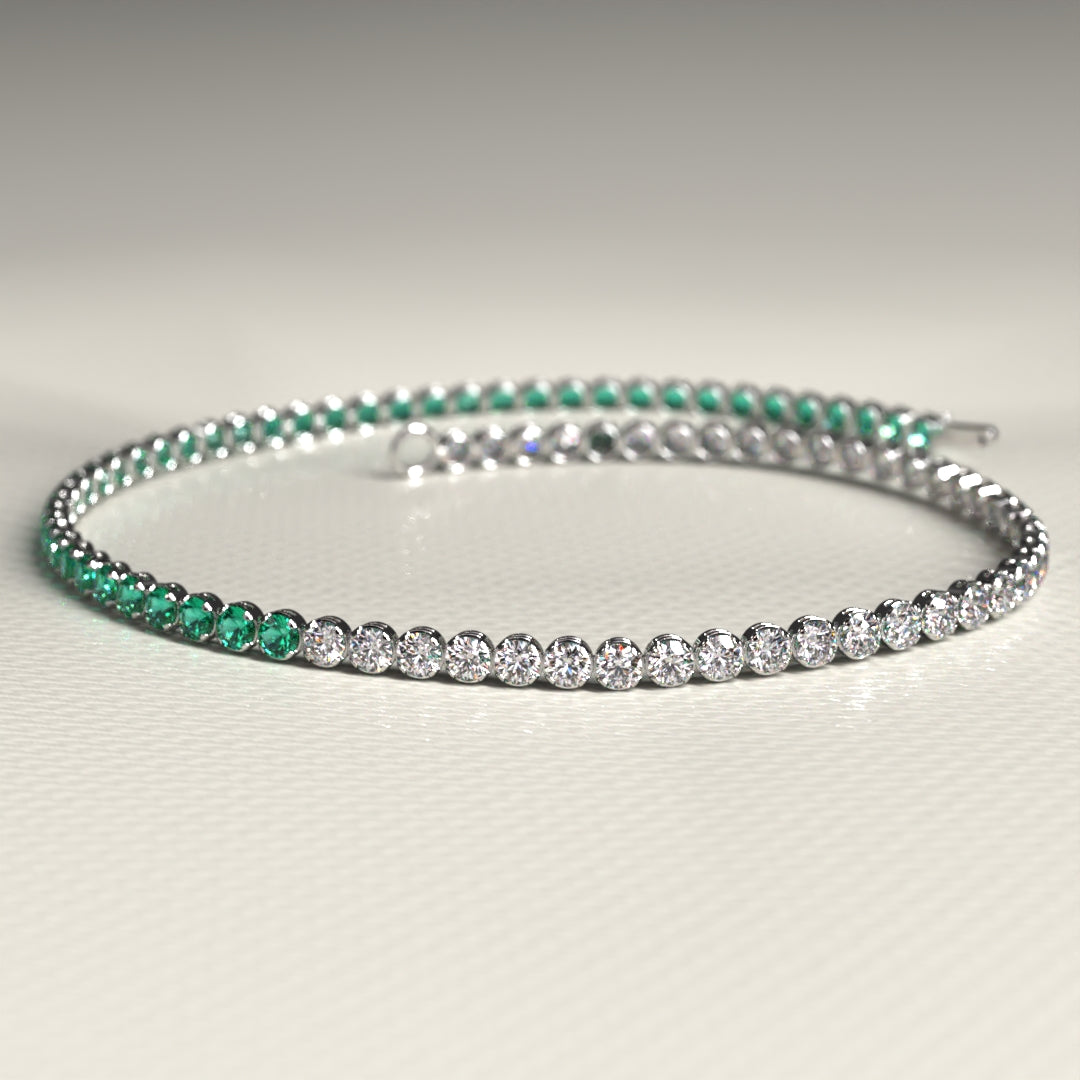 Custom Diamond Bracelet | Hannah Florman