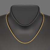Yellow Sapphire Tennis Necklace in 14K/18K Yellow Gold - Evara Jewelry LLC
